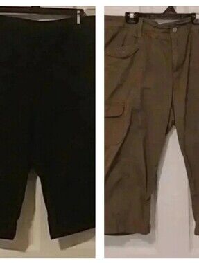 Two Bermuda shorts Women's Size 12P
